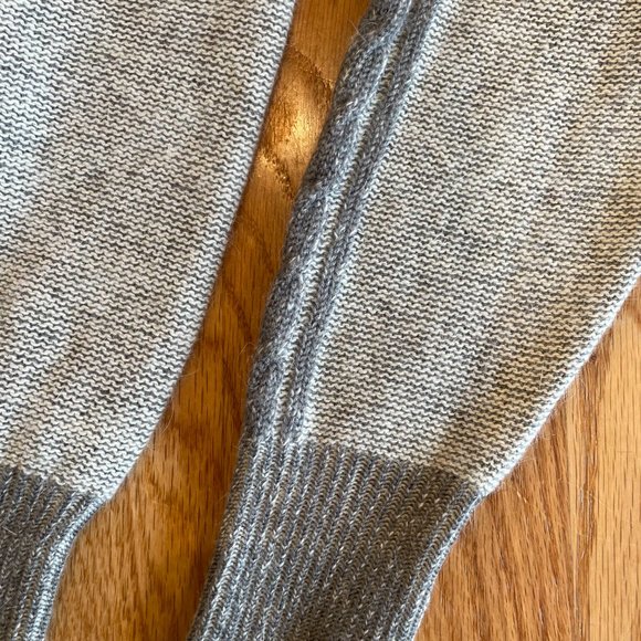 Vintage Fay’s Closet V-Neck Wool Angora Sweater Gray Women’s Size Small - Picture 5 of 10